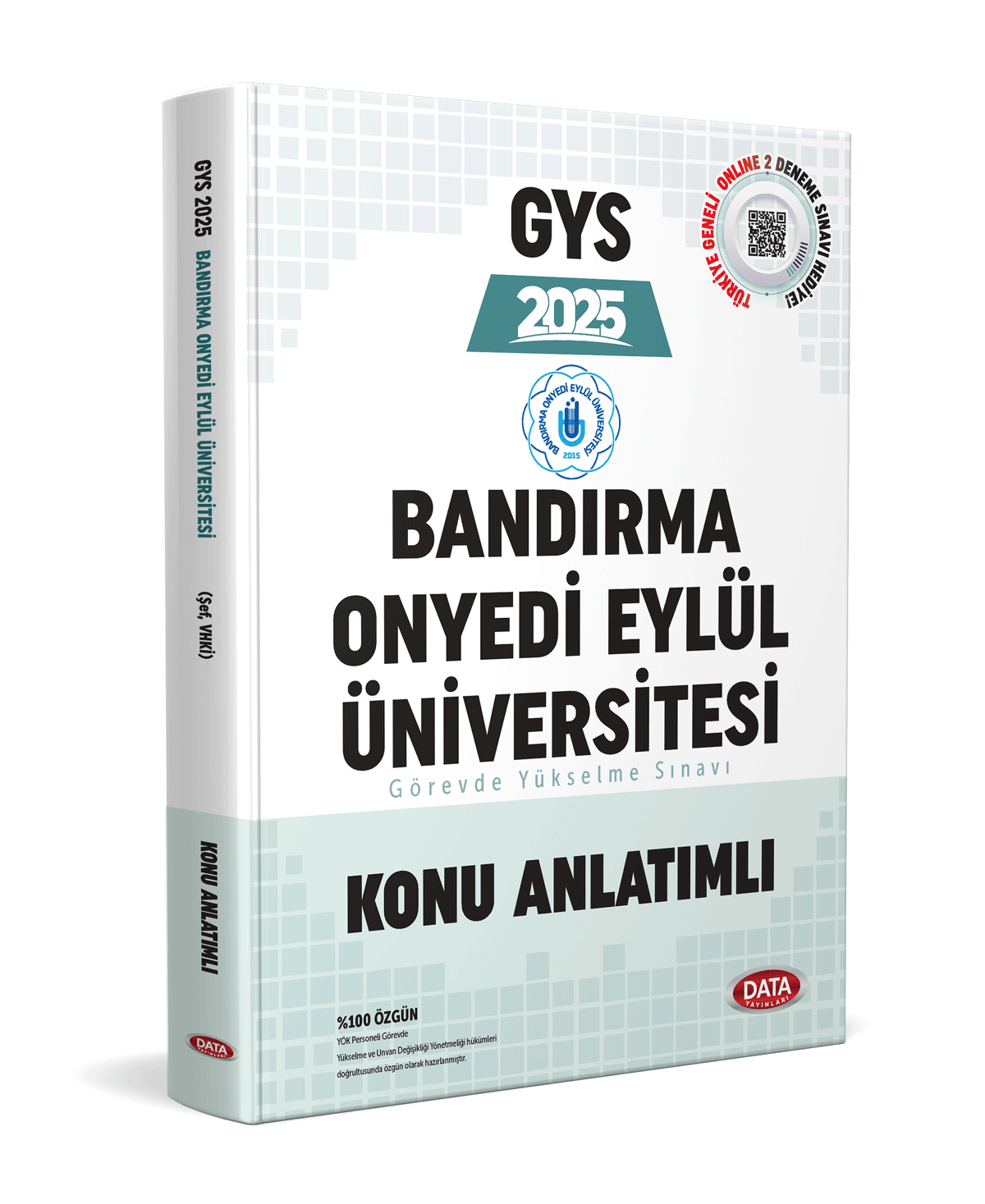 Bandırma Onyedi Eylül Üniversitesi (Şef, VHKİ) GYS Konu Anlatımlı