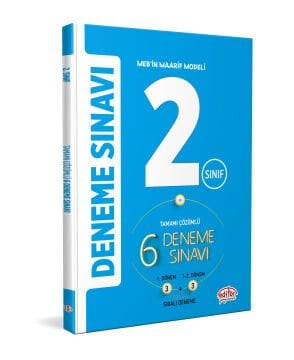 2. Sınıf Tamamı Çözümlü 3 + 3 Deneme Sınavı