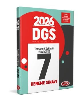 2026 DGS Tamamı Çözümlü (Fasiküllü) 7 Deneme Sınavı
