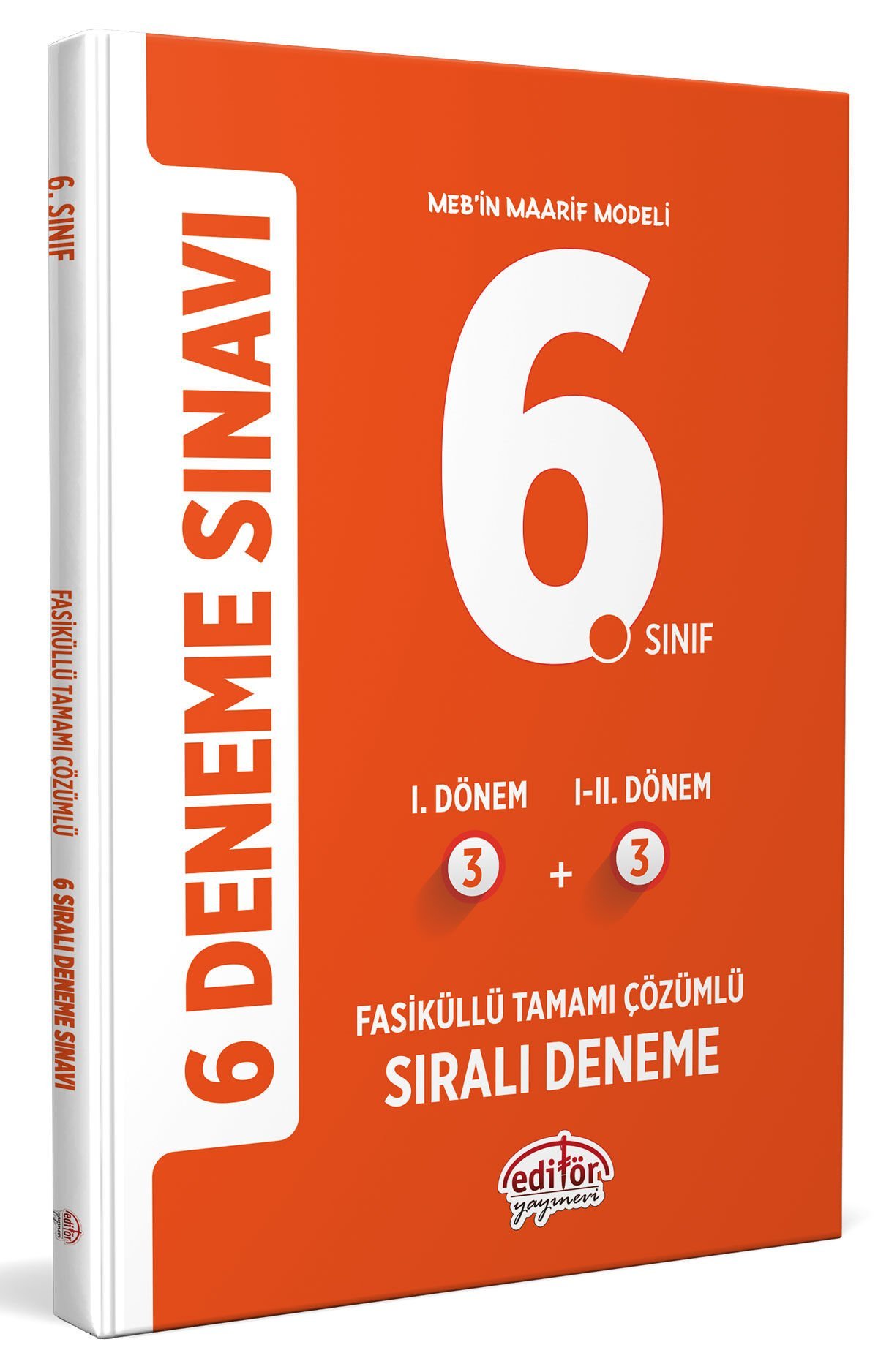 6. Sınıf (3+3) Fasiküllü Tamamı Çözümlü 6 Deneme Sınavı