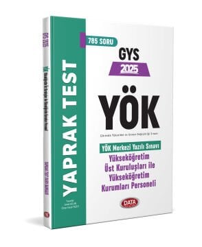 YÖK Üst Kuruluşları ile YÖK Personeli GYS Yaprak Test