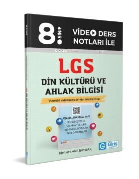 8. Sınıf Video Ders Notları İle LGS Din Kültürü Ahlâk Bilgisi Ders Notları