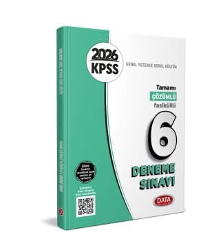 2026 KPSS Genel Yetenek Genel Kültür Tamamı Çözümlü 6 Fasikül Deneme Sınavı