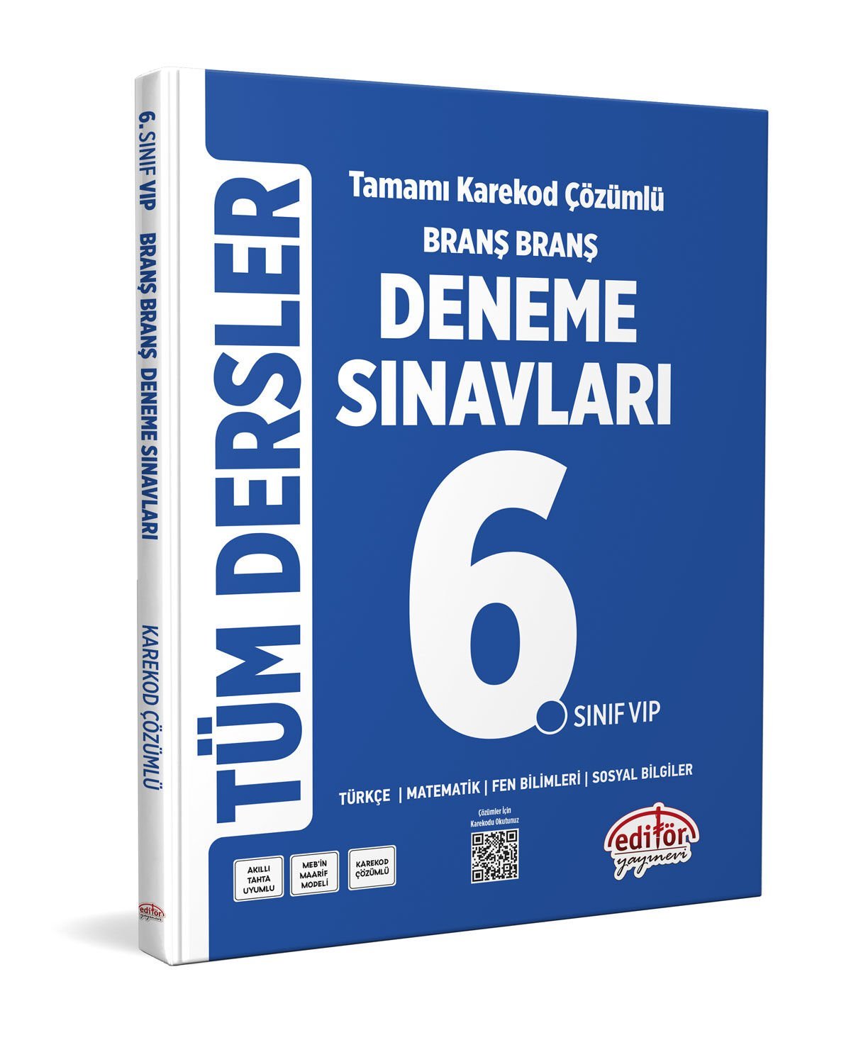 6. Sınıf Tüm Dersler Branş Branş Tamamı Çözümlü Deneme Sınavları