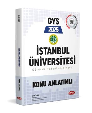 İstanbul Üniversitesi 2025 GYS Konu Anlatımlı