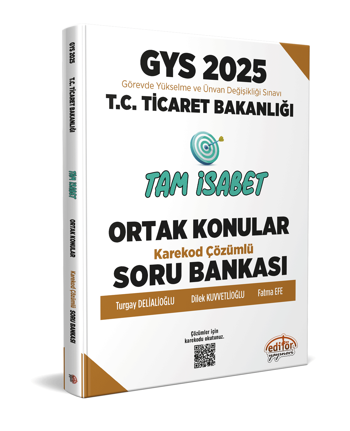 T.C. Ticaret Bakanlığı 2025 GYS Tam İsabet Ortak Konular Soru Bankası - Karekod Çözümlü