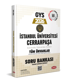 İstanbul Üniversitesi-CERRAHPAŞA 2026 GYS Soru Bankası -Karekod Çözümlü
