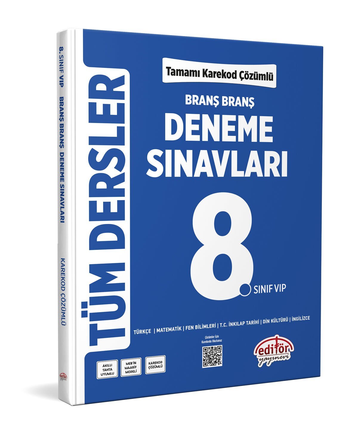 8. Sınıf Tüm Dersler Branş Branş Tamamı Çözümlü Deneme Sınavları