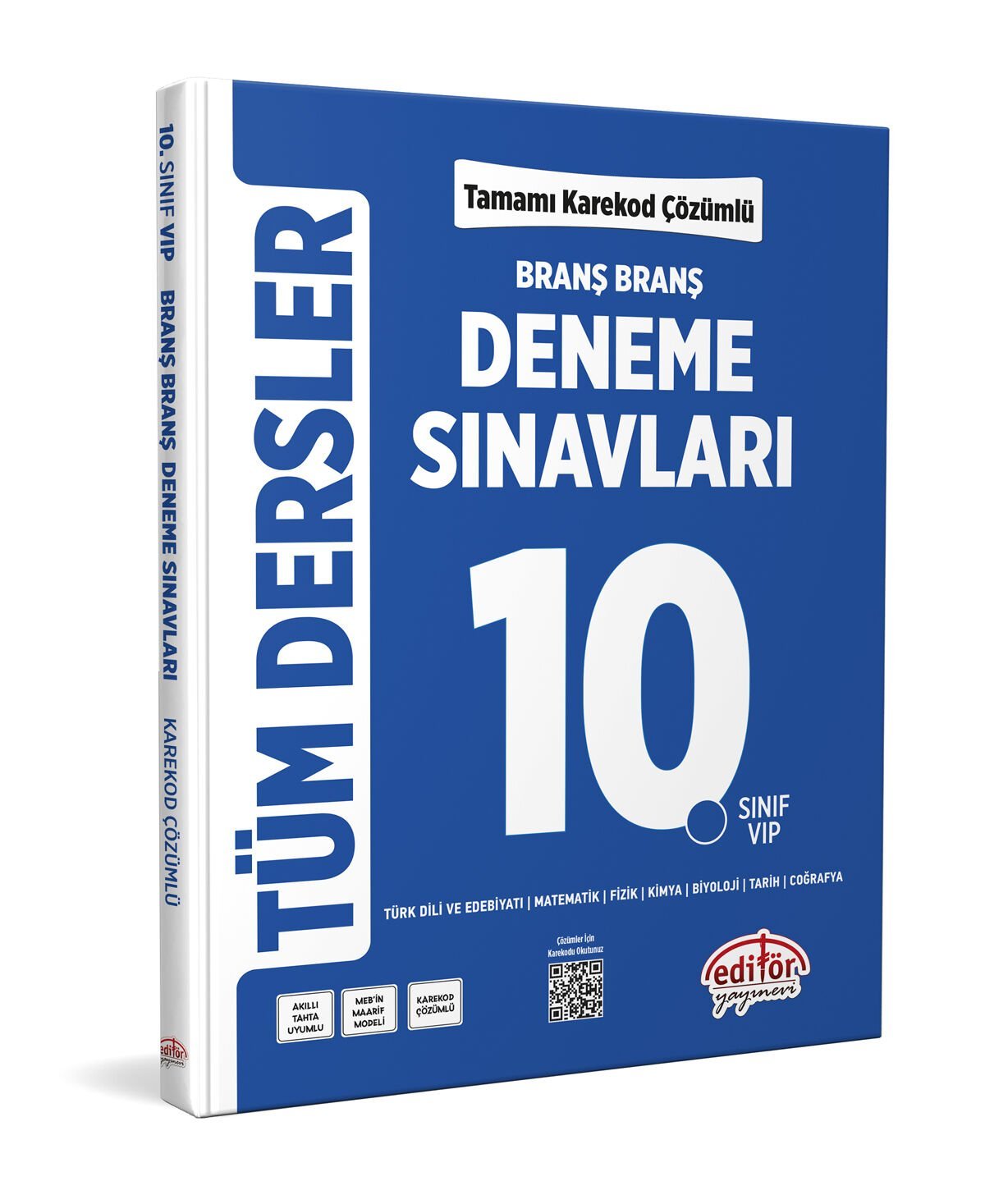 10. Sınıf Tüm Dersler Branş Branş Tamamı Çözümlü Deneme Sınavları