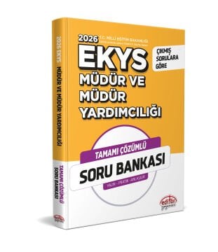 MEB EKYS Müdür ve Müdür Yardımcılığı Çözümlü Soru Bankası