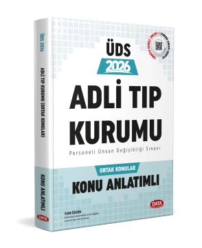 Adli Tıp Kurumu 2026 ÜDS Ortak Konular Konu Anlatımlı