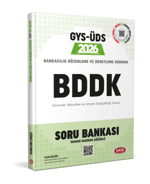 Bankacılık Düzenleme ve Denetleme Kurumu (BDDK) 2026 GYS-ÜDS Soru Bankası (Tamamı Karekod Çözümlü)