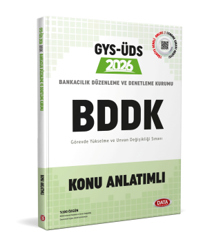 Bankacılık Düzenleme ve Denetleme Kurumu (BDDK) 2026 GYS-ÜDS Konu Anlatımlı