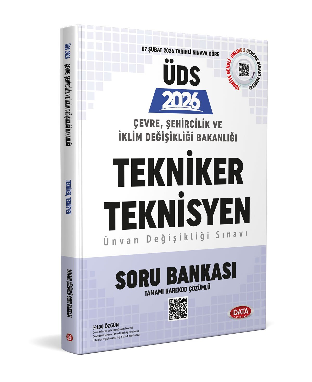 2026 Çevre, Şehircilik ve İklim Değişikliği Bakanlığı Tekniker ve Teknisyen Ünvan Değişikliği Sınavı Soru Bankası