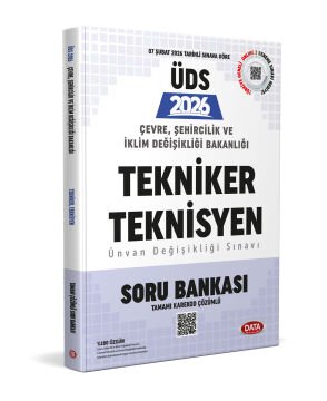 2026 Çevre, Şehircilik ve İklim Değişikliği Bakanlığı Tekniker ve Teknisyen Ünvan Değişikliği Sınavı Soru Bankası