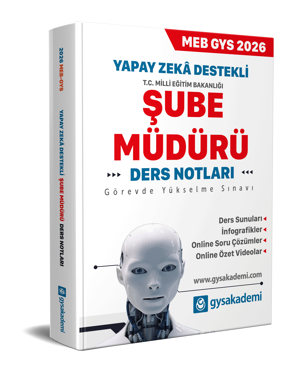 2026 MEB Yapay Zeka Destekli GYS Şube Müdürü gysakademi Ders Notları