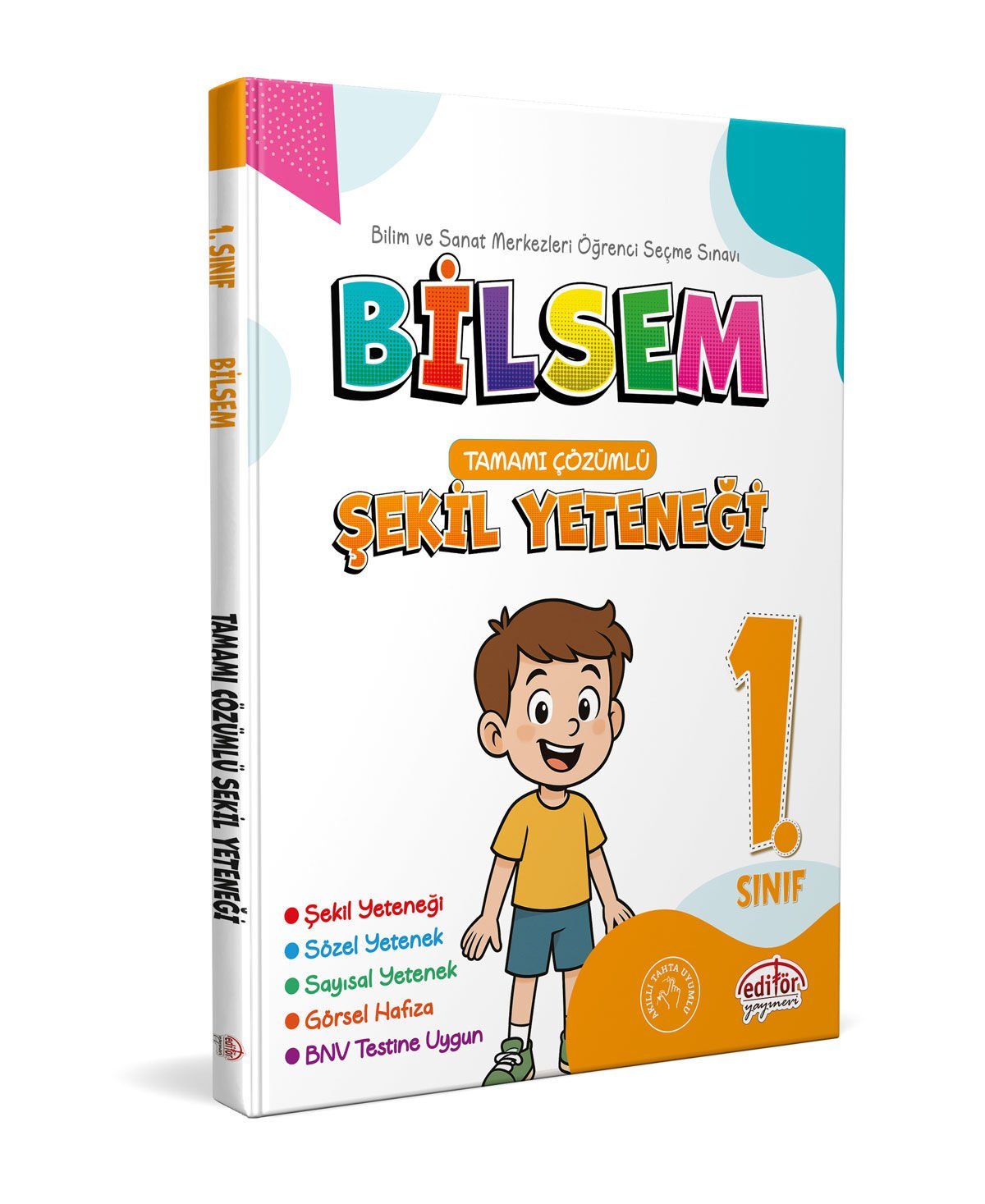 1. Sınıf Bilsem Şekil Yeteneği Tamamı Çözümlü - Editör Yayınevi