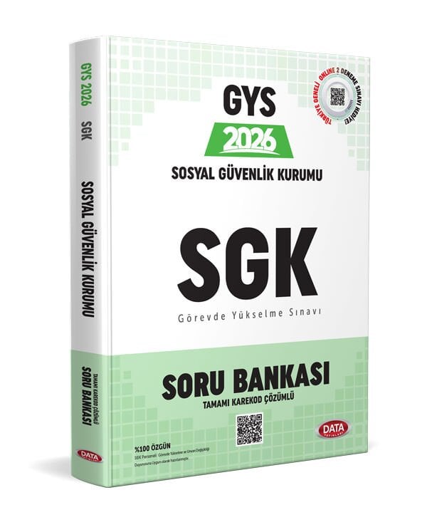 Sosyal Güvenlik Kurumu SGK GYS Soru Bankası - Karekod Çözümlü