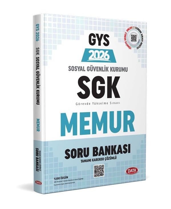 Sosyal Güvenlik Kurumu (SGK) Memur GYS Soru Bankası - Tamamı Karekod Çözümlü