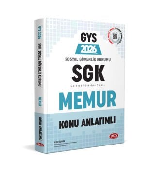 Sosyal Güvenlik Kurumu (SGK) Memur GYS Konu Anlatımlı