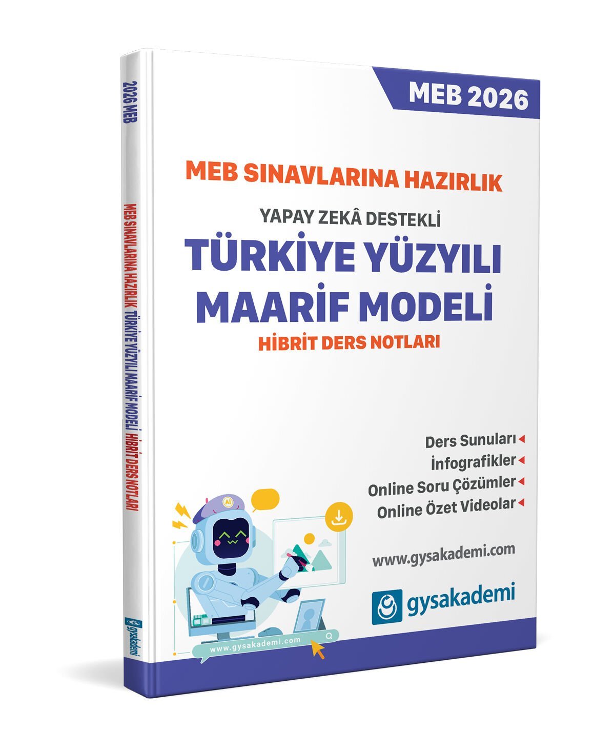 2026 MEB Sınavlarına Hazırlık Yapay Zeka Destekli Türkiye Yüzyılı Maarif Modeli gysakademi Ders Notları