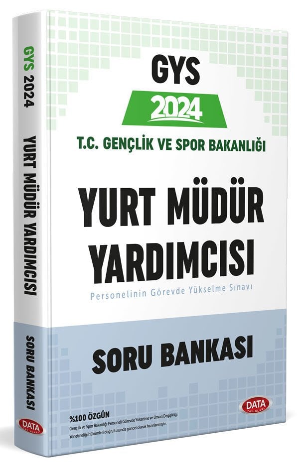 T.C. Gençlik ve Spor Bakanlığı  Yurt Müdür Yardımcısı Soru Bankası