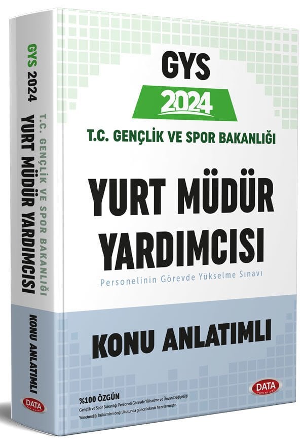 T.C. Gençlik ve Spor Bakanlığı  Yurt Müdür Yardımcısı Konu Anlatımlı