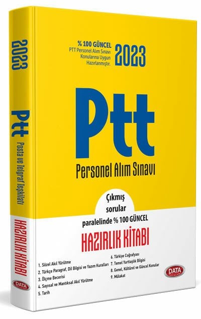 PTT Personel Alım Sınavı Hazırlık Kitabı + Mülakat