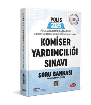 Polis Akademisi Başkanlığı 9. Dönem İlk Derece Amirlik Eğitimi (Komiser Yardımcılığı) Yazılı Sınavı Soru Bankası - Karekod Çözümlü
