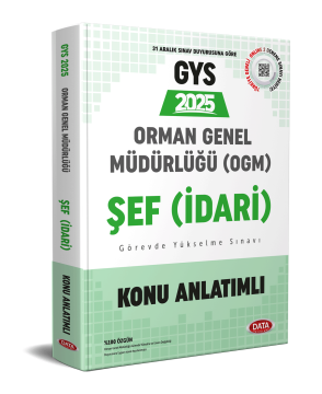 Orman Genel Müdürlüğü GYS Şef (İdari) Konu Anlatımlı