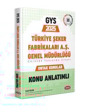 Türkiye Şeker Fabrikaları AŞ Genel Müdürlüğü GYS Konu Anlatımlı