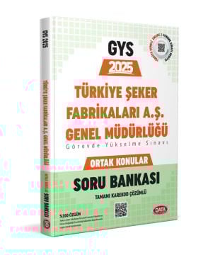 Türkiye Şeker Fabrikaları AŞ Genel Müdürlüğü GYS Soru Bankası  - Karekod Çözümlü