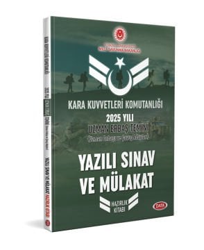 Kara Kuvvetleri Komutanlığı 2025 Yılı Uzman Erbaş Temini Yazılı Sınav ve Mülakat Hazırlık Kitabı