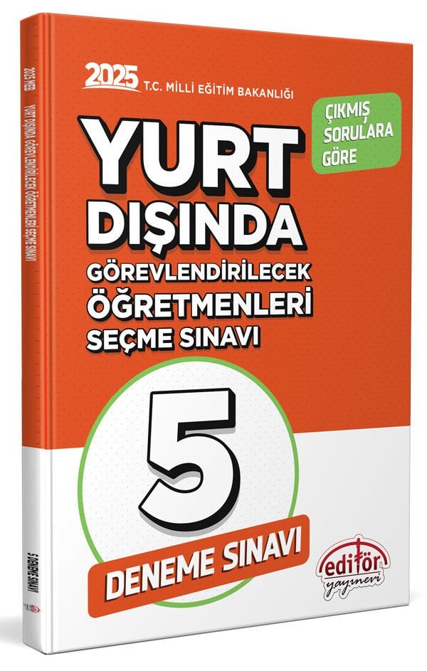 MEB Yurt Dışında Görevlendirilecek Öğretmenleri Seçme Sınavı 5 Deneme Sınavı