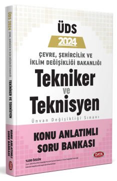 Çevre, Şehircilik ve İklim Bakanlığı Tekniker ve Teknisyen Ünvan Değişikliği Sınavı Konu Anlatımlı Soru Bankası