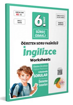 6. Sınıf Süreç Odaklı İngilizce  Öğreten Soru Fasikülü Bayilik - Karekod Çözümlü
