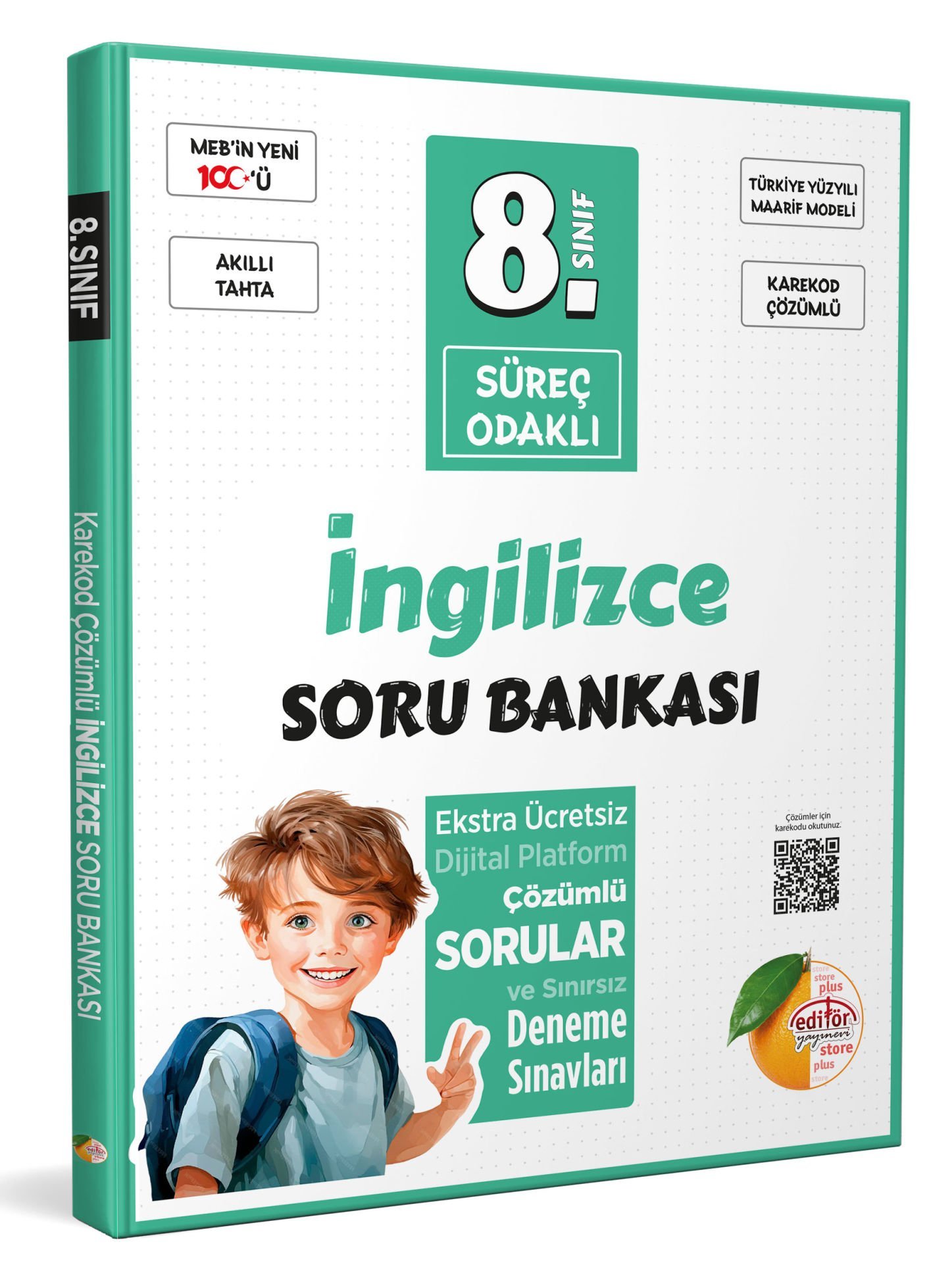 8. Sınıf Süreç Odaklı İngilizce Soru Bankası Bayilik - Karekod Çözümlü