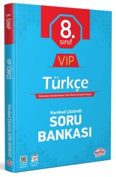 8. Sınıf VIP Türkçe Soru Bankası