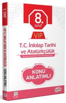 8. Sınıf VIP T.C. İnkılap Tarihi ve Atatürkçülük Konu Anlatımı