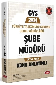 Türkiye Taşkömürü Kurumu Genel Müdürlüğü Şube Müdürü İdari ve Teknik Kadrolar İçin GYS Ortak Alan Konu Anlatımlı