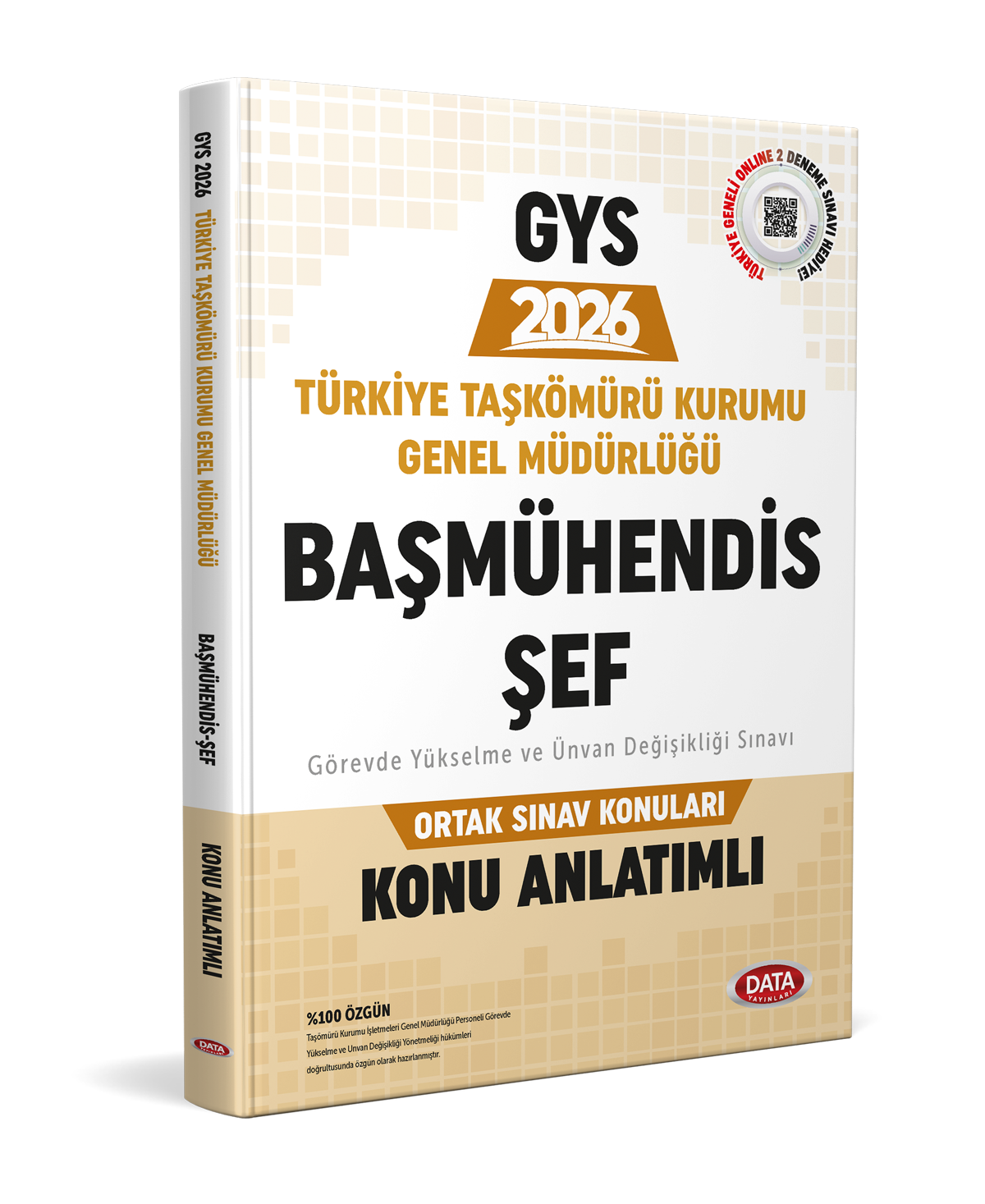 Türkiye Taşkömürü Kurumu Genel Müdürlüğü Başmühendis-Şef GYS Ortak Alan Konu Anlatımlı