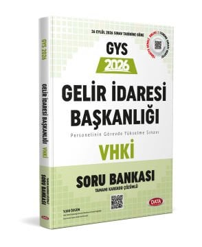 Gelir İdaresi Başkanlığı VHKİ GYS Soru Bankası (Karekod Çözümlü)