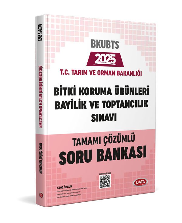 T.C. Tarım ve Orman Bakanlığı 2024 Bitki Koruma Ürünleri Bayilik ve Toptancılık Sınavı Tamamı Çözümlü Soru Bankası