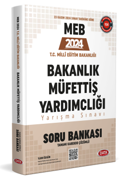 MEB Bakanlık Müfettiş Yardımcılığı Soru Bankası - Karekod Çözümlü