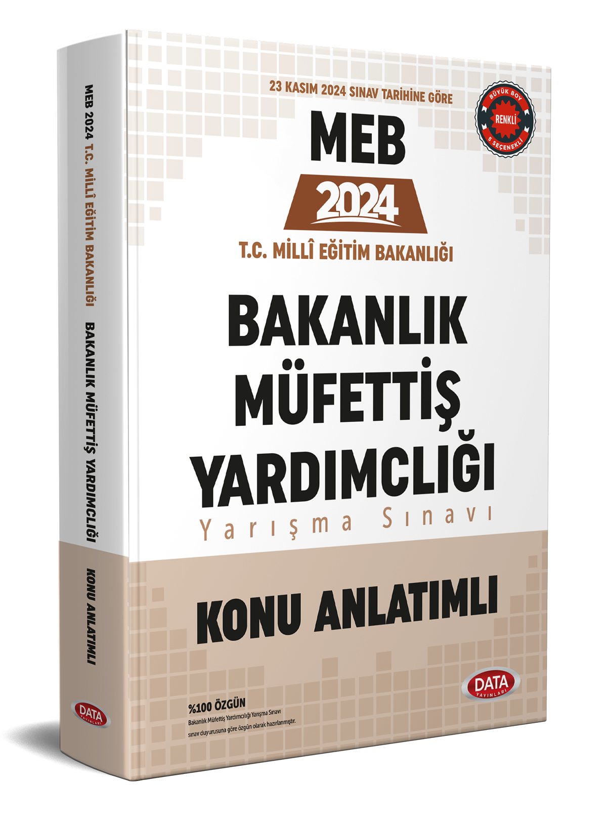 MEB Bakanlık Müfettiş Yardımcılığı Konu Anlatımlı