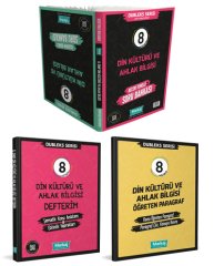 8. Sınıf Dubleks Serisi Din Kültürü ve Ahlak Bilgisi Seti - Markaj Yayınları