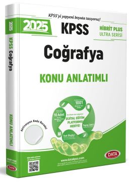 2025 KPSS Hibrit Plus Ultra Serisi Coğrafya Konu Anlatımlı + Dijital Eğitim Platformu Hediye