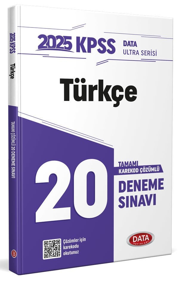 2025 KPSS Ultra Serisi Türkçe 20 Deneme Sınavı