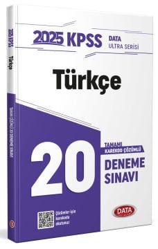 2025 KPSS Ultra Serisi Türkçe 20 Deneme Sınavı