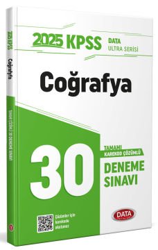 2025 KPSS Ultra Serisi Coğrafya 30 Deneme Sınavı